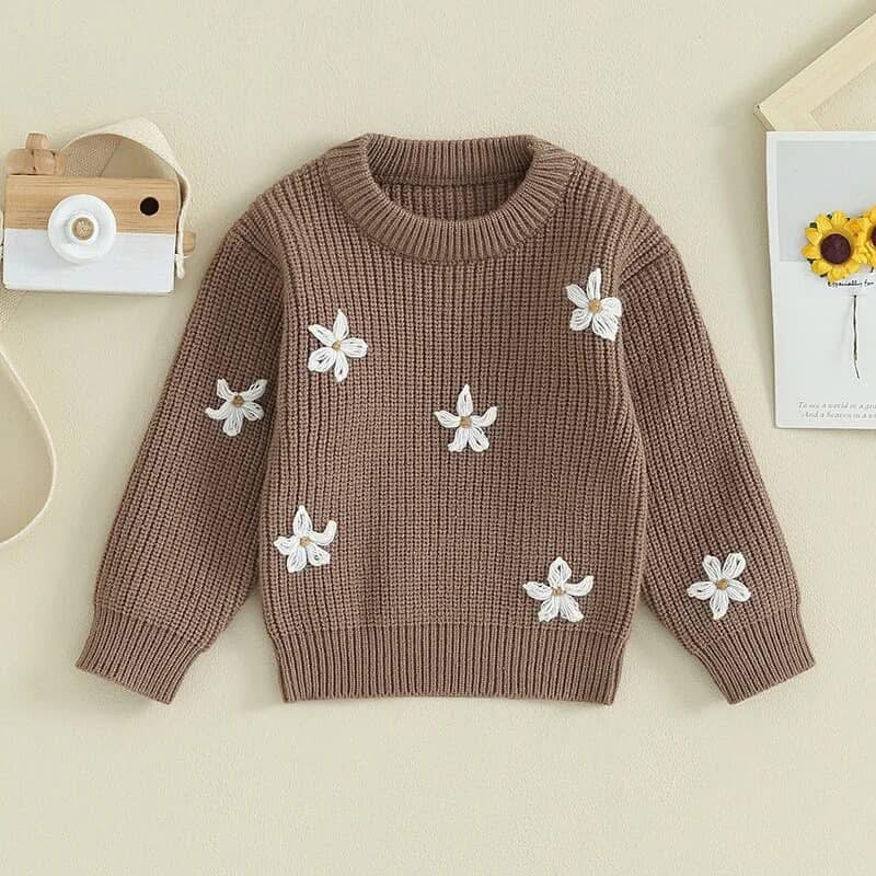 Kids Embroidered crewneck
