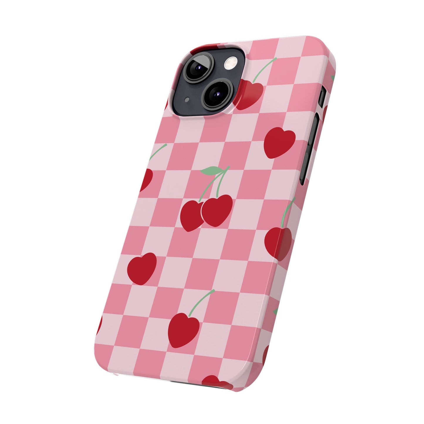 Cherry Checker Phone Case