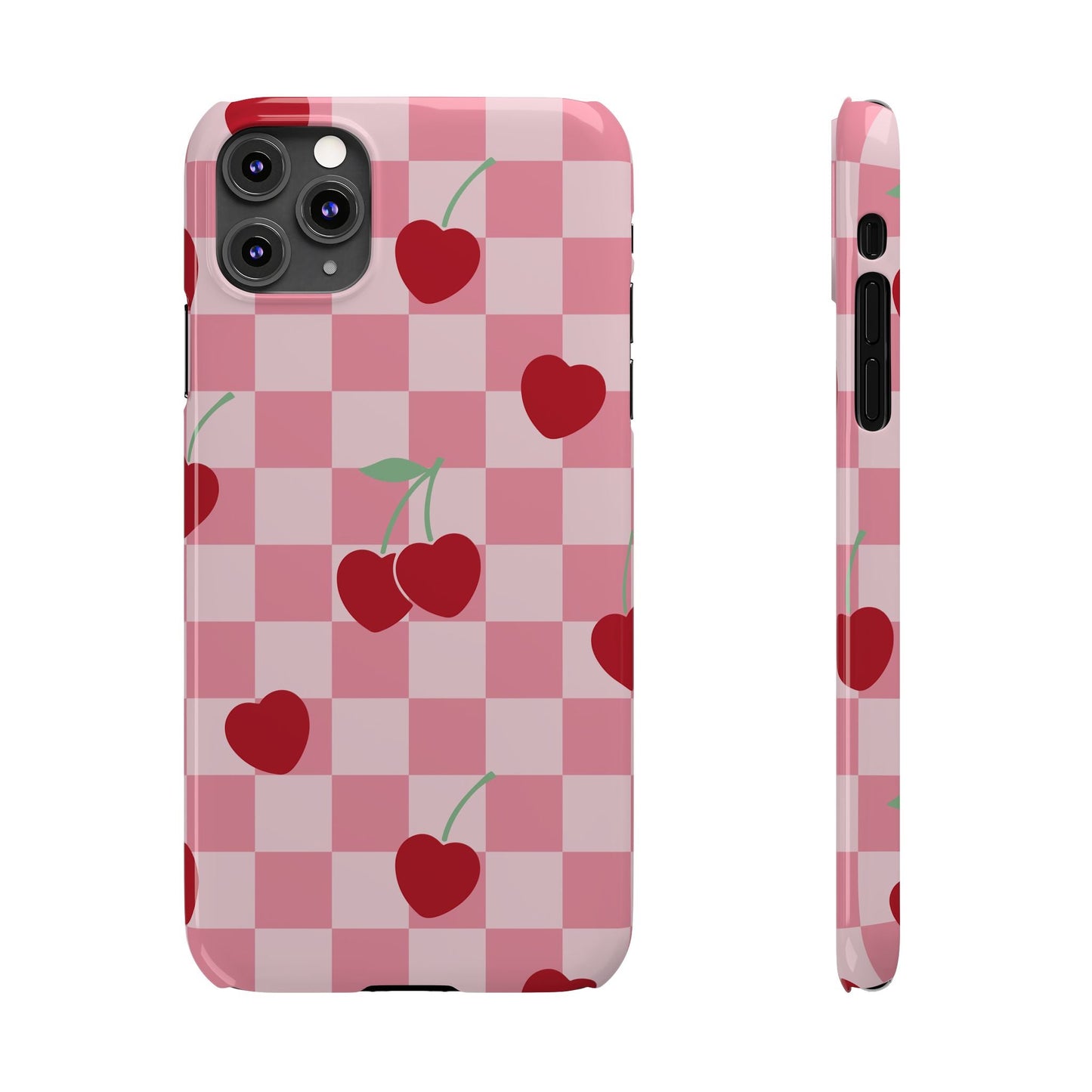 Cherry Checker Phone Case