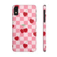 Cherry Checker Phone Case