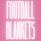 Football Blankets College/Pro (Stars) - WS