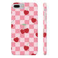 Cherry Checker Phone Case