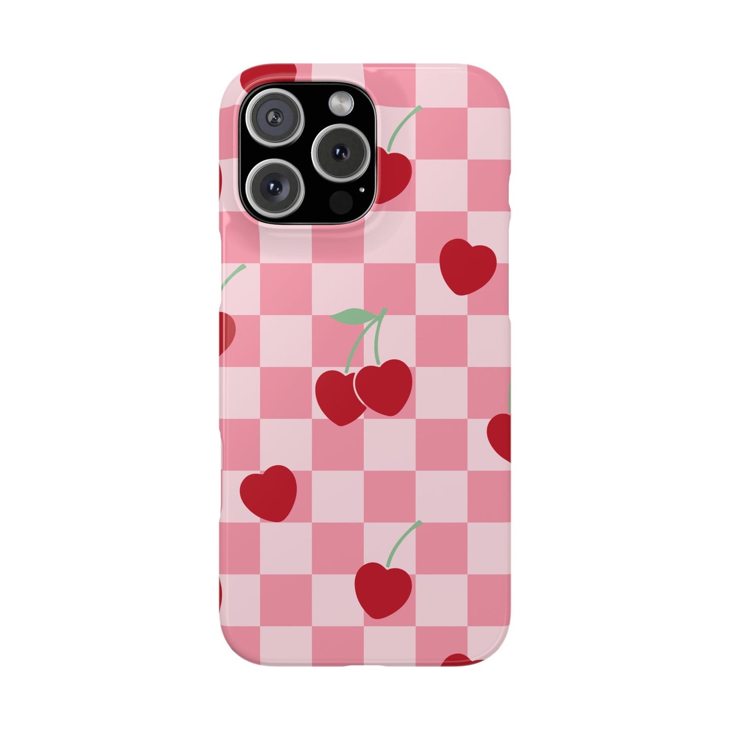 Cherry Checker Phone Case