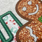 Oh snap gingerbread Faux embroidered design on tee or sweatshirt