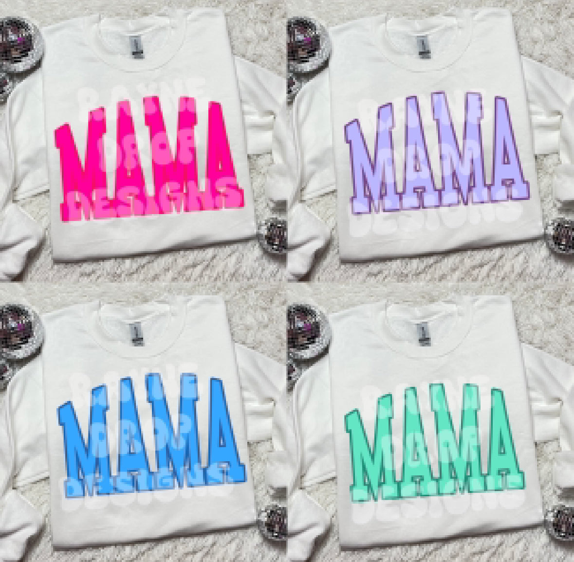 Mama  (Leave design color in notes at checkout)