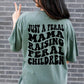 Feral Mama tee (Back Design)