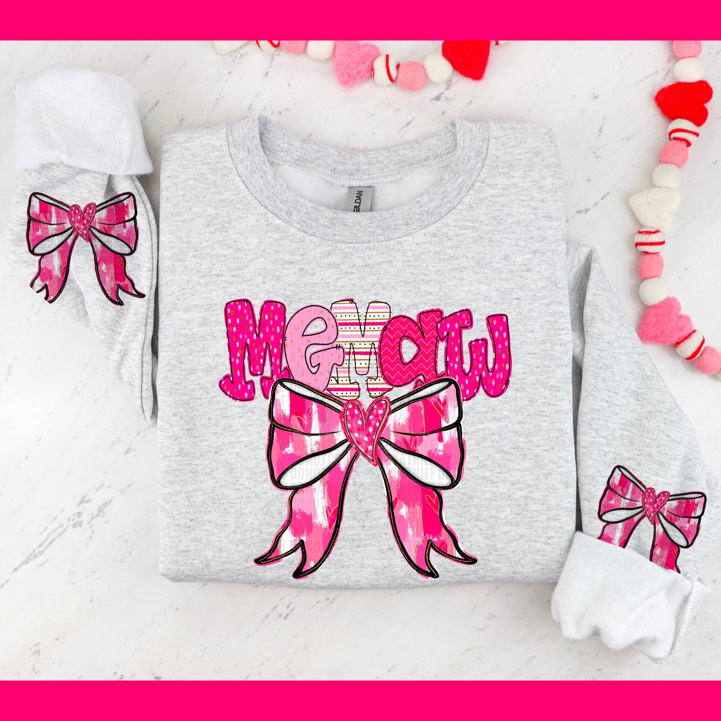 Coquette Valentines Sweatshirt