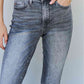 Judy Blue Racquel Full Size High Waisted Stone Wash Slim Fit Jeans