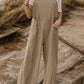 Full Size Wide Leg Front Pocket Jumpsuit