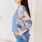 Sew In Love Full Size Waffle Knit Tribal Print Top