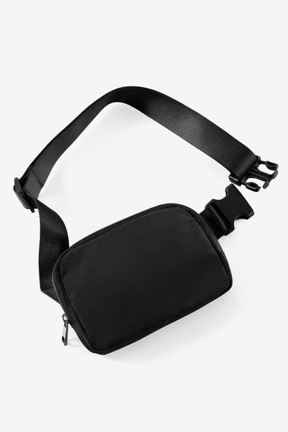 Buckle Zip Closure Fanny Pack