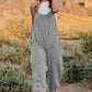 Double Take  V-Neck Sleeveless Jumpsuit with Pocket