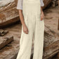 Full Size Wide Leg Front Pocket Jumpsuit