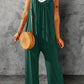 Full Size Spaghetti Strap Wide Leg Jumpsuit