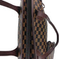 Checkered PVC Two-Piece Bag Set