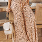 Printed Wide Tiered Pants