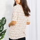 BOMBOM San Diego Sun Animal Print Tee