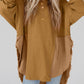 Curved Hem Dolman Sleeve Top