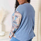 Sew In Love Full Size Waffle Knit Tribal Print Top