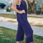 Full Size Spaghetti Strap Wide Leg Jumpsuit