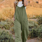 Double Take  V-Neck Sleeveless Jumpsuit with Pocket