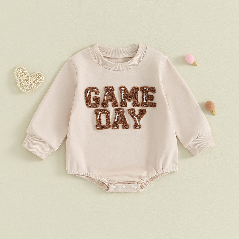 Baby chenille patch game day bubbles (TAT: 10-20 days)