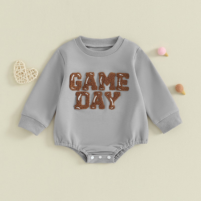 Baby chenille patch game day bubbles (TAT: 10-20 days)