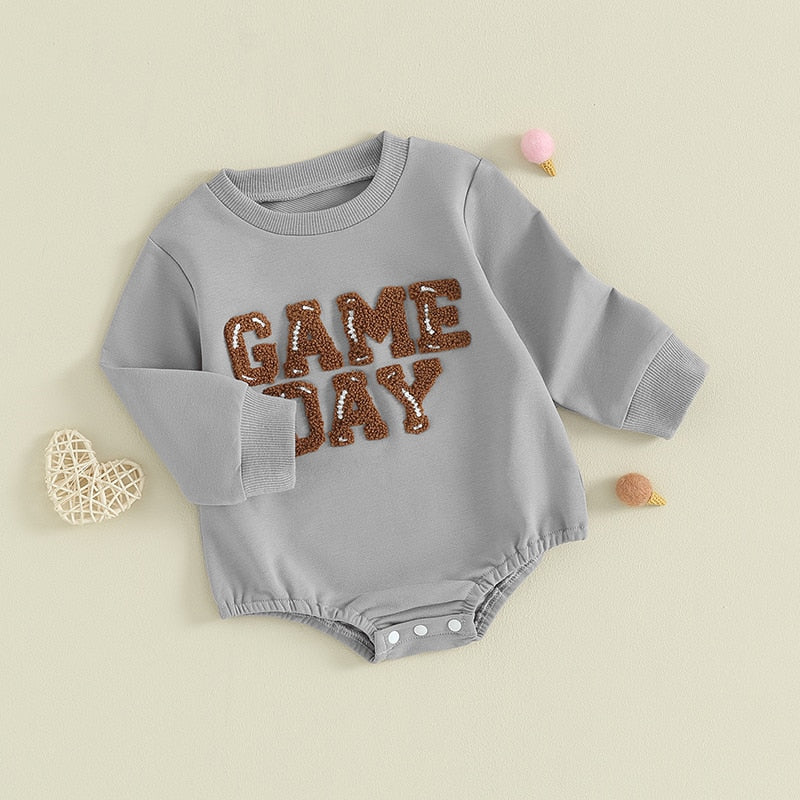 Baby chenille patch game day bubbles (TAT: 10-20 days)