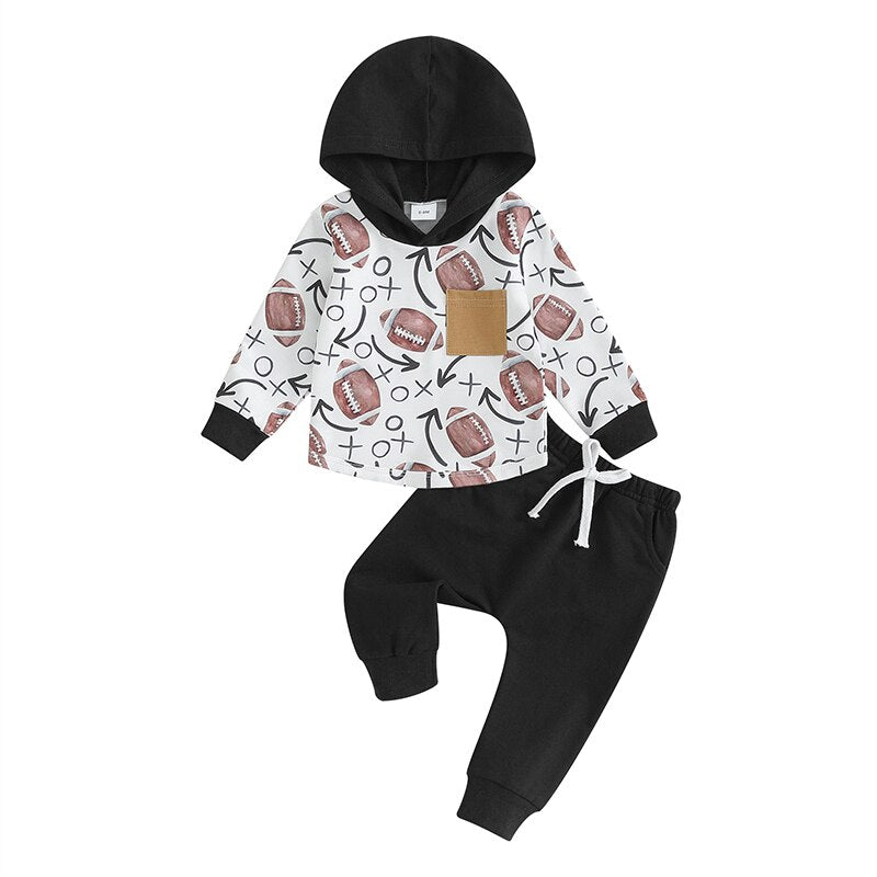 Kids football hoodie set (TAT: 10-20 days)