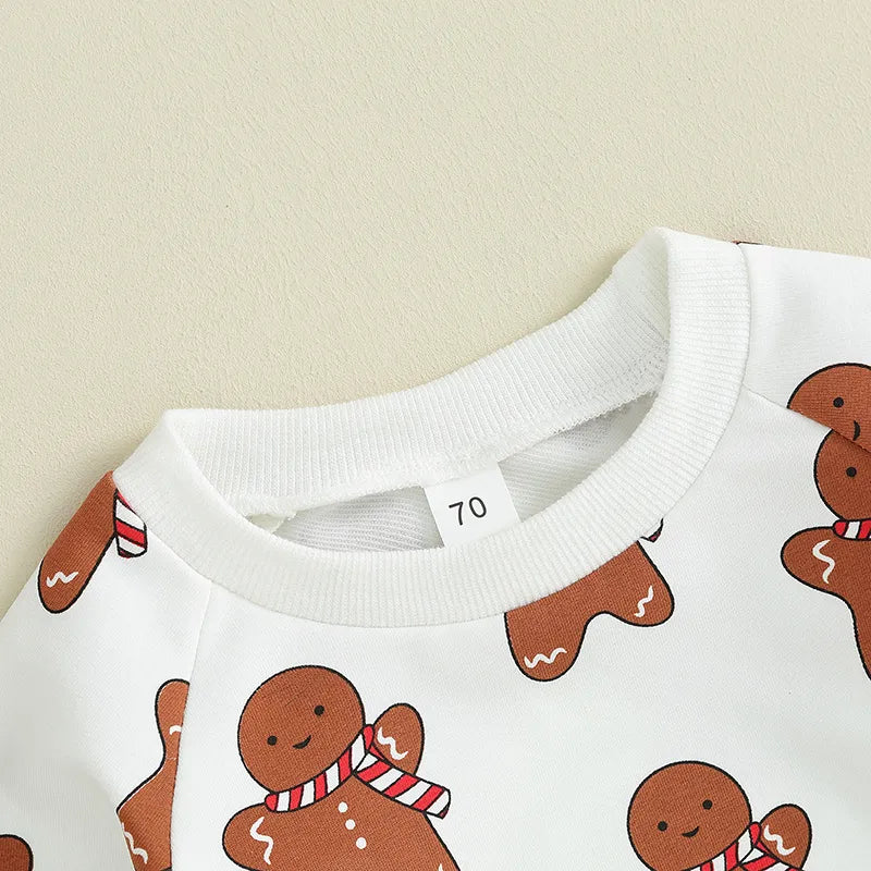 Gingerbread man sweatshirt set (TAT: 10-20 days)