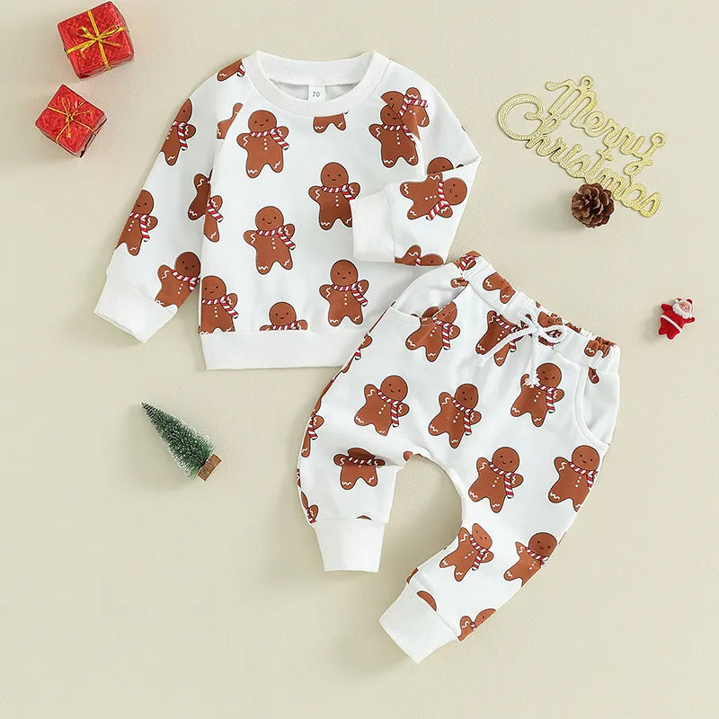 Gingerbread man sweatshirt set (TAT: 10-20 days)