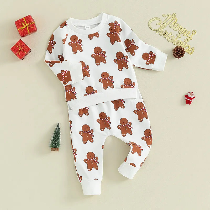 Gingerbread man sweatshirt set (TAT: 10-20 days)