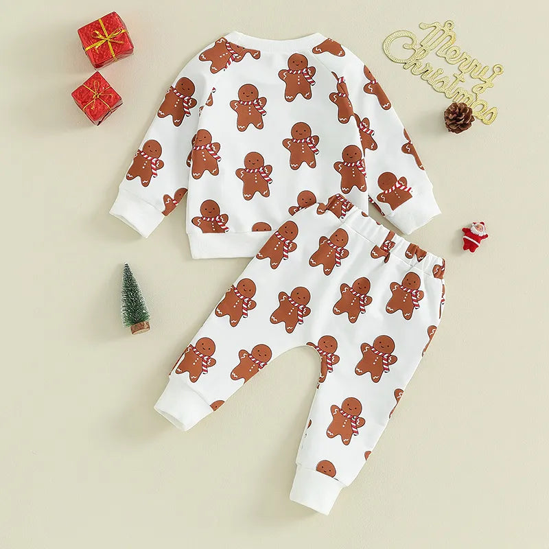 Gingerbread man sweatshirt set (TAT: 10-20 days)