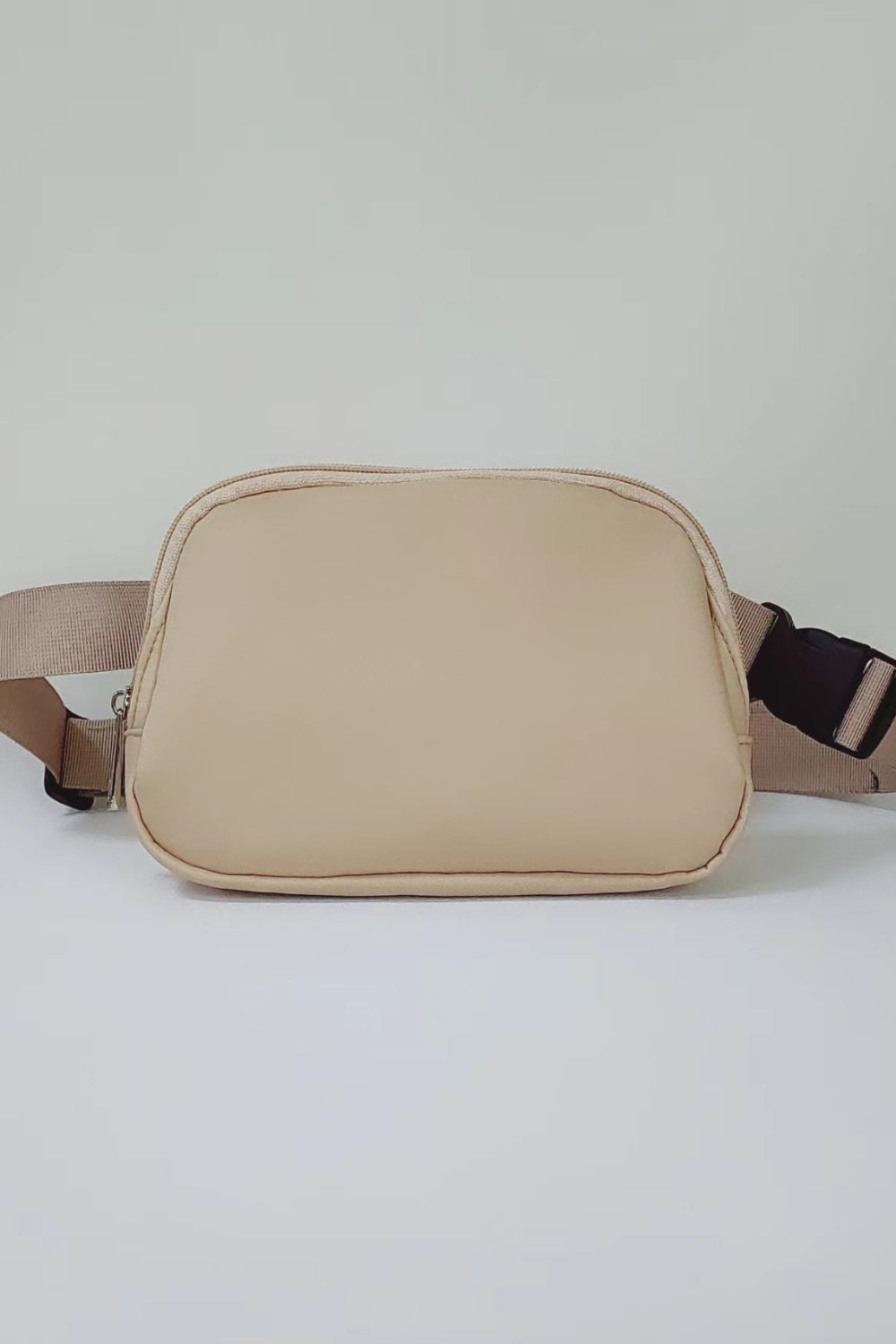 Buckle Zip Closure Fanny Pack