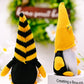 Bee and Flower Decor Faceless Gnome