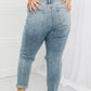 Judy Blue Malia Full Size Mid Rise Boyfriend Jeans