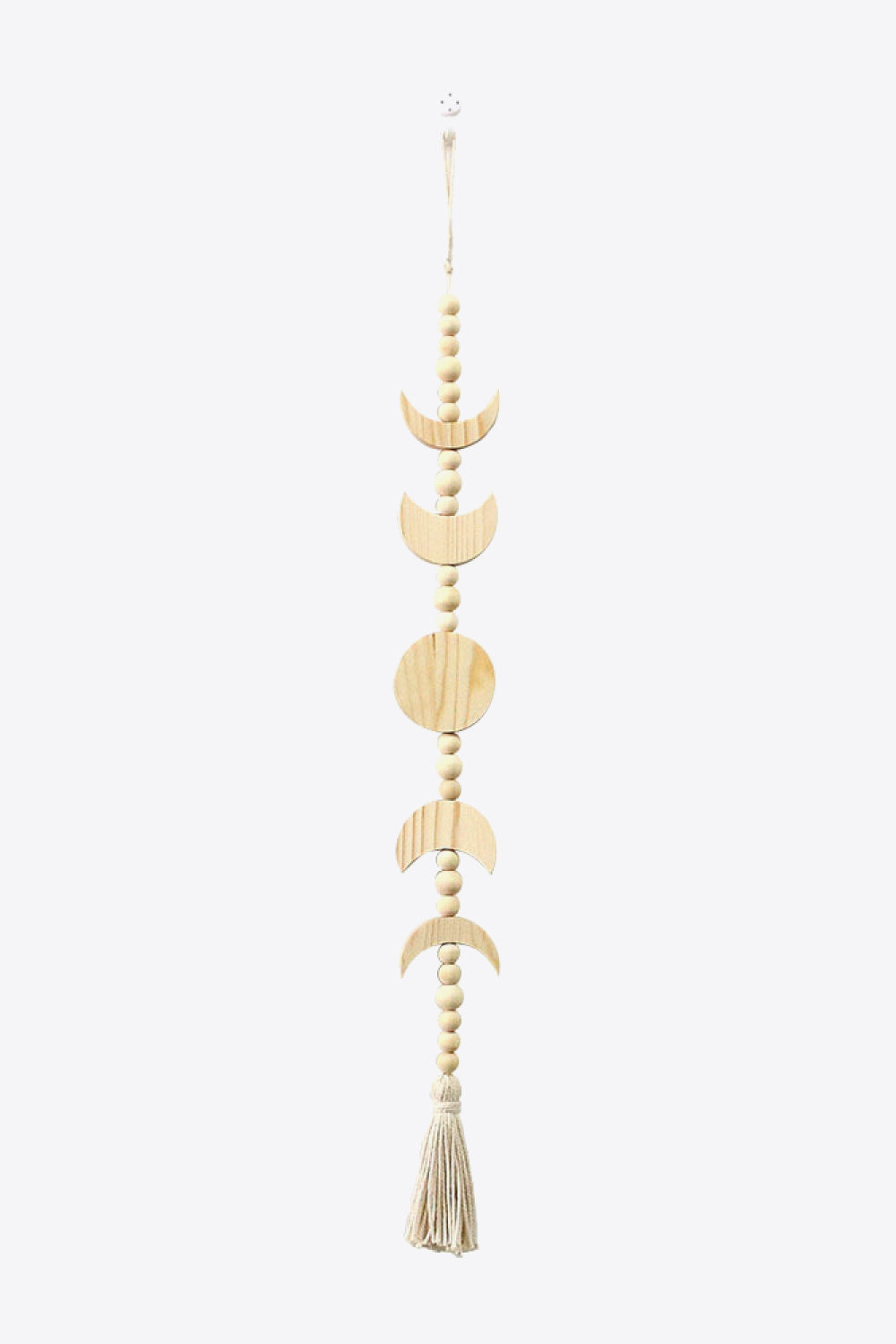 Wooden Tassel Wall Hanging