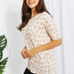 BOMBOM San Diego Sun Animal Print Tee