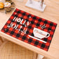 Assorted 2-Piece Plaid Placemats