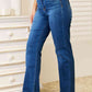 Judy Blue Full Size Straight Leg Jeans with Pockets