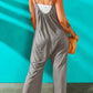 Full Size Spaghetti Strap Wide Leg Jumpsuit