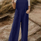 Full Size Wide Leg Front Pocket Jumpsuit