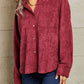 HYFVE Impressive Vibe Suede Button Down Shirt